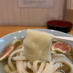 手打ちうどん 上を向いて - 端っこ麺