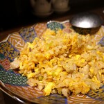 口福菜 亀吉 - ニンニク炒飯最高♪