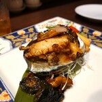 口福菜 亀吉 - 活鮑のバターオイスター炒め