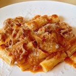 カーサ・デル・チーボ - 自家製リガトーニ ローマ風 小腸の煮込み パイヤータ