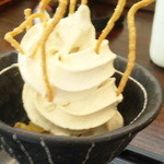 仁王門屋 - 蕎麦ソフト