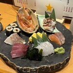 Uokyo Shinbashi - 3 Assorted Sashimi (Actually 5)