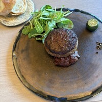 島キュイジーヌ あーすん - 肉肉しいハンバーグ‼️