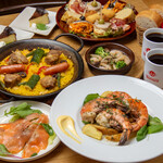 パエリアレストラン バラッカ - ガンバスコース