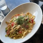 Pasta&Pizzeria Creo - 黒豚ソーセージと甘長のトマトソース