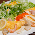 恭月 - シーフードパンケーキ【2014年9月】