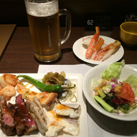 スカイグリルブッフェ武藏 - ビールはスーパードライ