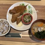 みそ糀 - 日替りランチ：ミックスフライ