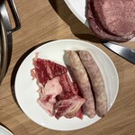 ススキノデパート - 焼き肉、ソーセージ