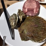 ススキノデパート - ホタテと牡蠣