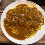 カレー専門店 ビィヤント - カツカレー　ビーフ辛口　大盛り
