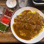 カレー専門店 ビィヤント - カツカレー　ビーフ辛口　大盛り