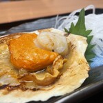 桃花 - 焼きホタテ¥450美味