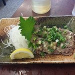 若松食堂 - 鯵のなめろう