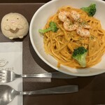 カフェ・ド・クリエ - 料理写真:えびの濃厚トマトクリーム～ビスク仕立て～