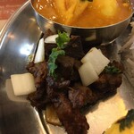 インド料理 パリワル - マトンブタン