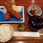 とみ家 - えびフライ定食
