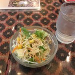 インド料理 パリワル - セットのサラダ