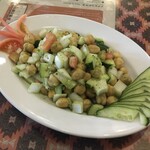 インド料理 パリワル - チャナサラダ(¥540)