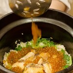 馬車道 大かわ - 秋鮭と新いくらのご飯も ほっぺが落ちた‼️