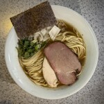 破壊的イノベーション - ■煮干しラーメン ￥1.000