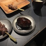 串焼処 佐五右衛門 別邸 - 巨大つくね‼️タレは甘い