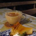 森のレストラン ラッキーガーデン - チャイとプリン