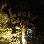 森のレストラン ラッキーガーデン - 看板