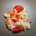 シュヴァル・ドゥ・ヒョータン - 2025.8 帆立とラングスティーヌのマリネ