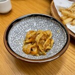 四ツ木製麺所 - ご主人のご好意 ホヤ