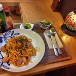 寺珈琲 榧 - 料理写真:ナポリタンセット