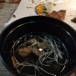 鉄板焼grow - 黒毛和牛のお吸い物