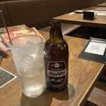 あくとり代官 鍋之進 - 呑み放題じゃないからホッピーにしよ