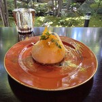 cafe shizukawa - オレンジチーズケーキ