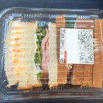 ディオ - ハムとたまごのミックスサンド (税抜)199円 ※裏返し (2025.10.02)