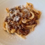 カーサ・デル・チーボ - ピーチ 国産いのししと栗のラグー トスカーナ風