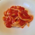 カーサ・デル・チーボ - Pici all' aglione にんにくをきかせたトマトソースで和えたピーチ“アリオーネ”