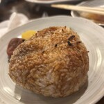 とり源 - 焼きおにぎり
