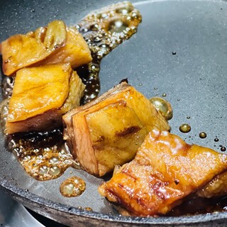 はじまりました！秋の穴熊料理