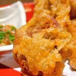 地鶏と網焼き 個室居酒屋 鶏匠 - 九州名物とり天アップ