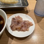 天麩羅処ひらお - イカの塩辛