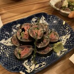 酒場三ツ目 - 秋刀魚ガリ巻き880