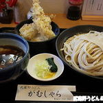 がむしゃら - 2014年10月　肉汁うどん+ちくわ天