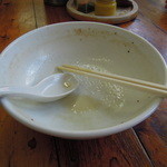 くまもとらーめん ブッダガヤ - 完食(*^^)v