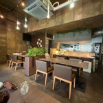 レストラン ラ ヴィーニュ - 店内