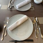 レストラン ラ ヴィーニュ - 着席