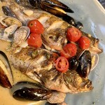 哲剣 - 丸ごと１匹アクアパッツァ