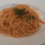 銀座ワイン食堂 パパミラノ - 赤いペペロンチーノ（グランデ）