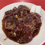 焼肉 冷麺 てっちゃん - サガリ定食（100g） ¥1480