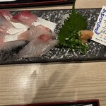 近畿大学水産研究所 - ブリヒラのお刺身